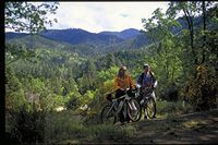 Mountain biking