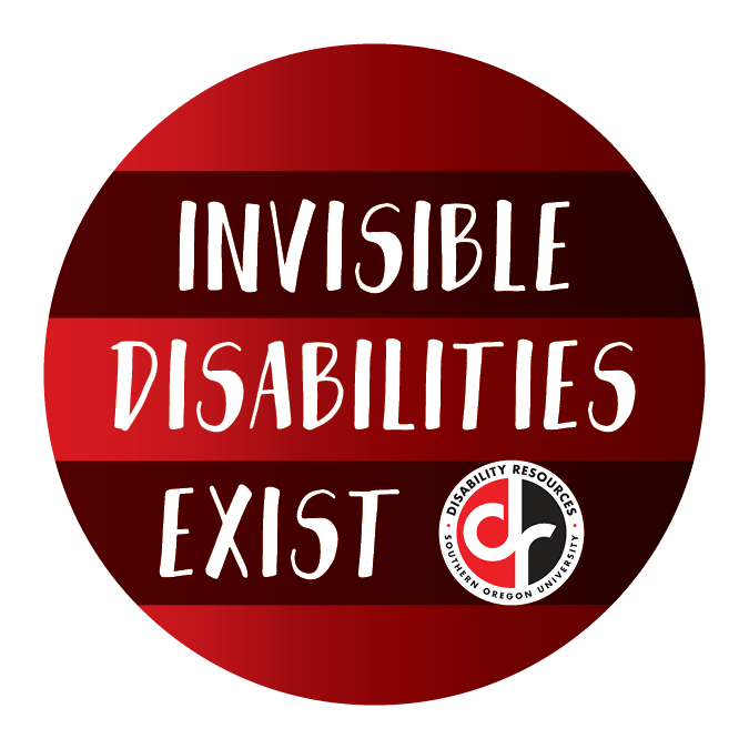 Invisible Disabilities Exist Sticker