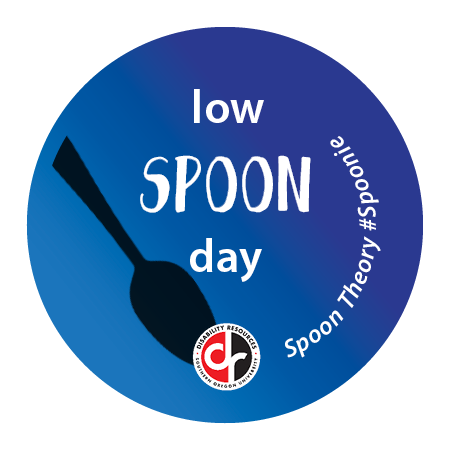 Low Spoon Day Button