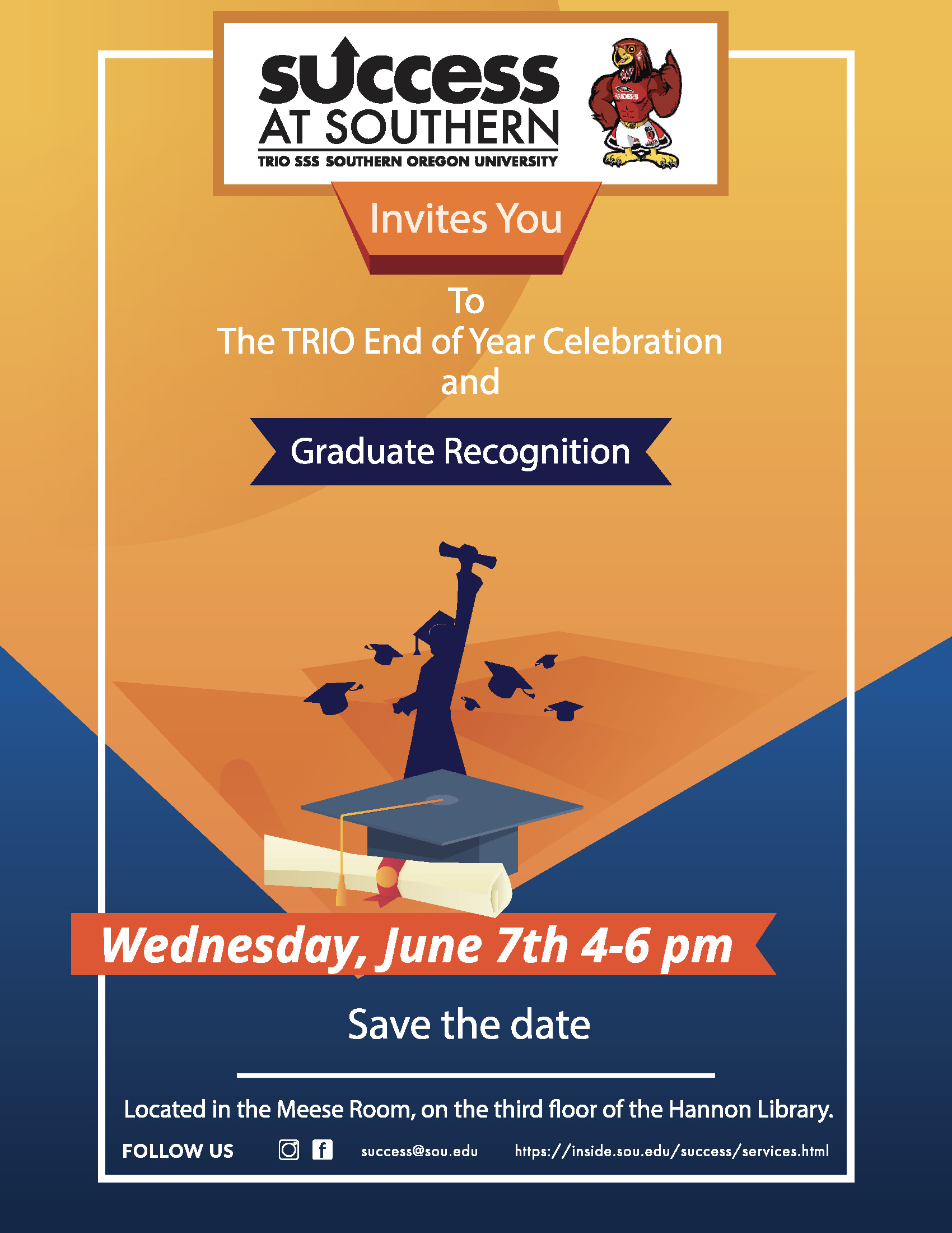 Trio Graduation Flyer 