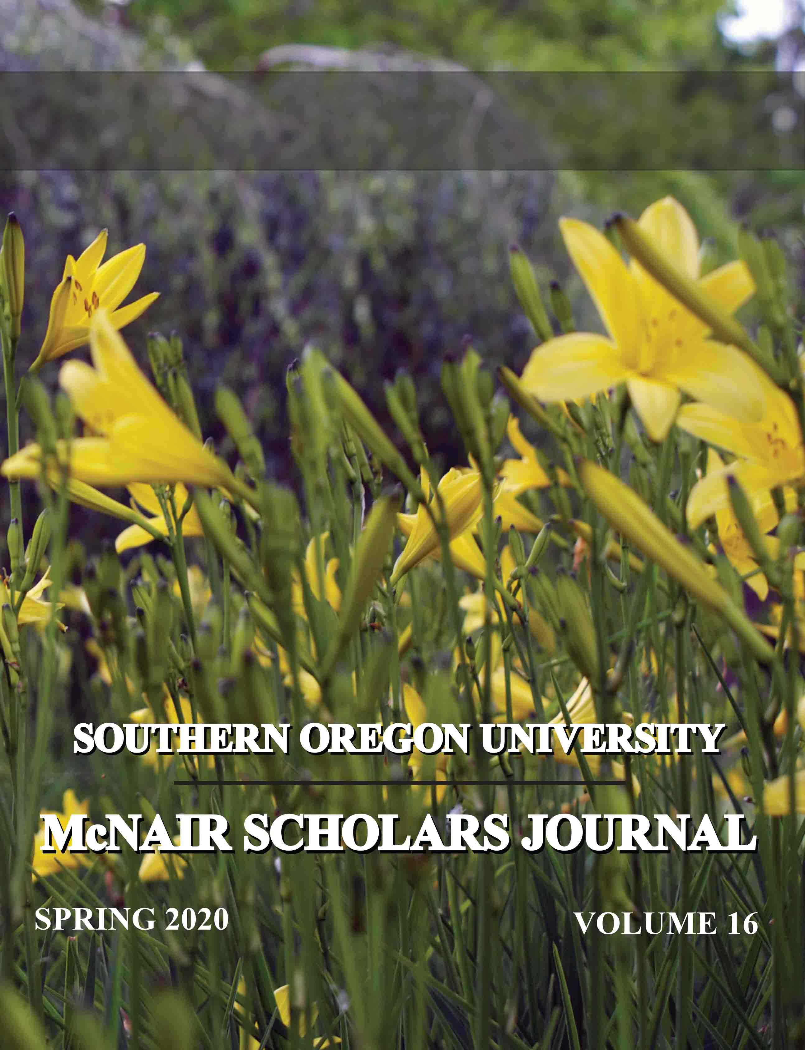 2020 Spring McNair Journal Cover