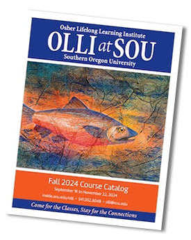 OLLI Fall 2024 Catalog cover