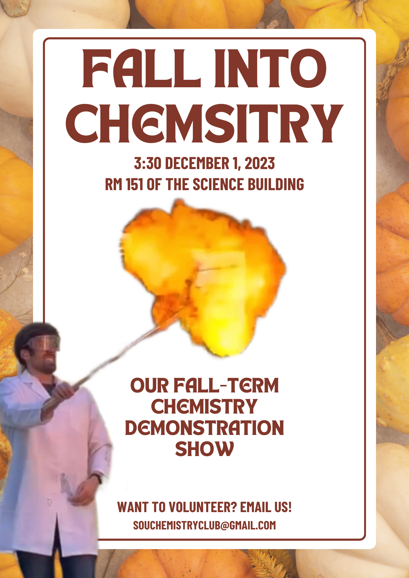 Fall Into Chem Poster