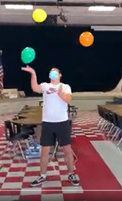 Illinois Valley High School Balloon challenge